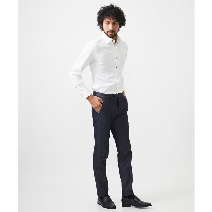 《日本製》ボタンダウン長袖シャツ | MICHEL KLEIN HOMME | 詳細画像14 