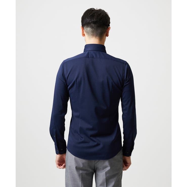 《日本製》ボタンダウン長袖シャツ | MICHEL KLEIN HOMME | 詳細画像7 