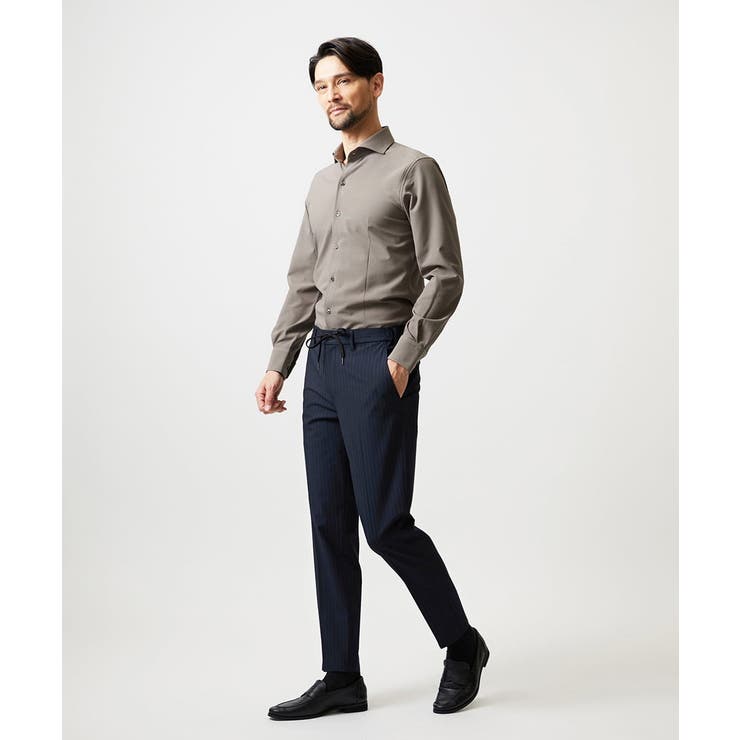 ストレッチサッカー長袖シャツ | MICHEL KLEIN HOMME | 詳細画像11 