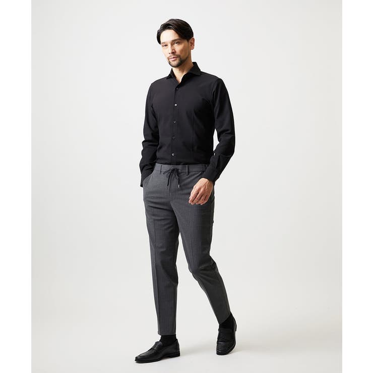 ストレッチサッカー長袖シャツ | MICHEL KLEIN HOMME | 詳細画像17 