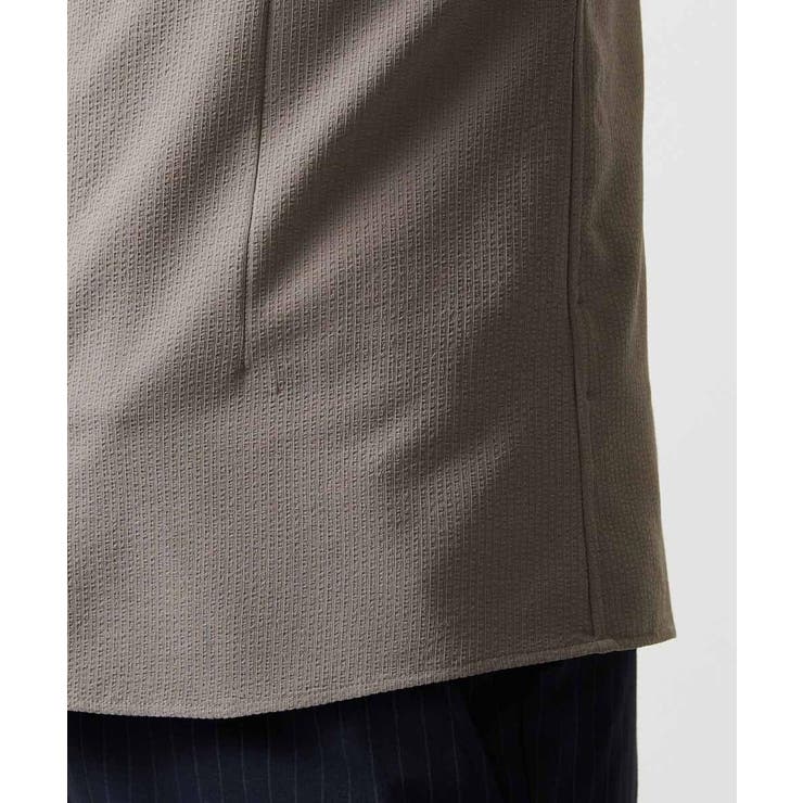 ストレッチサッカー長袖シャツ | MICHEL KLEIN HOMME | 詳細画像6 