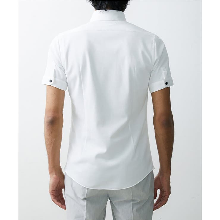 スペック《日本製》イージーケアボタンダウン半袖シャツ | MICHEL KLEIN HOMME | 詳細画像16 