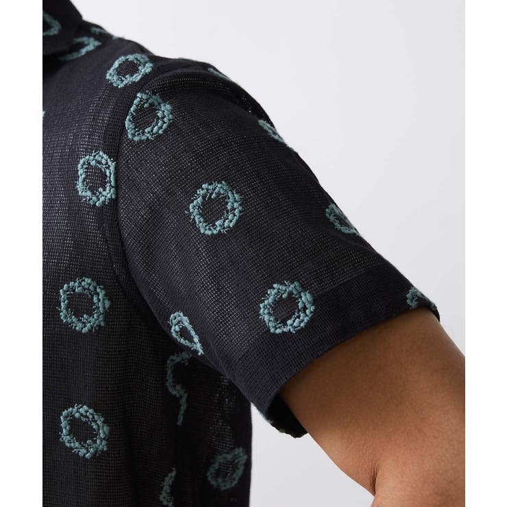 総柄シアー半袖シャツ | MICHEL KLEIN HOMME | 詳細画像11 