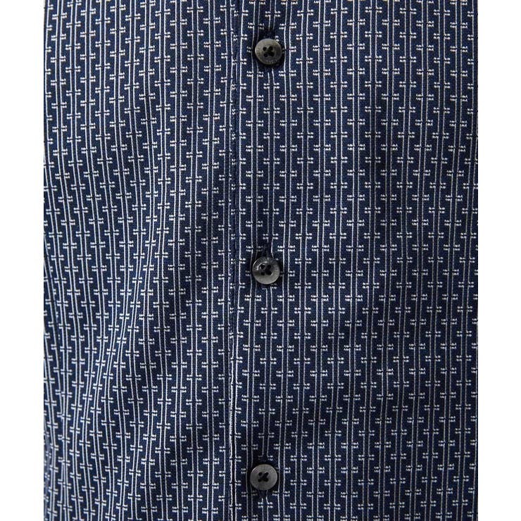 《日本製》ジャガード半袖シャツ | MICHEL KLEIN HOMME | 詳細画像13