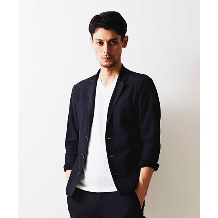 カーディガンジャケット ミラノラッセル 品番 Itkw Michel Klein Homme ミッシェルクランオム のメンズ ファッション通販 Shoplist ショップリスト