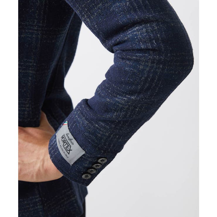 チェック柄コンバーチブルジャケット | MICHEL KLEIN HOMME | 詳細画像10 