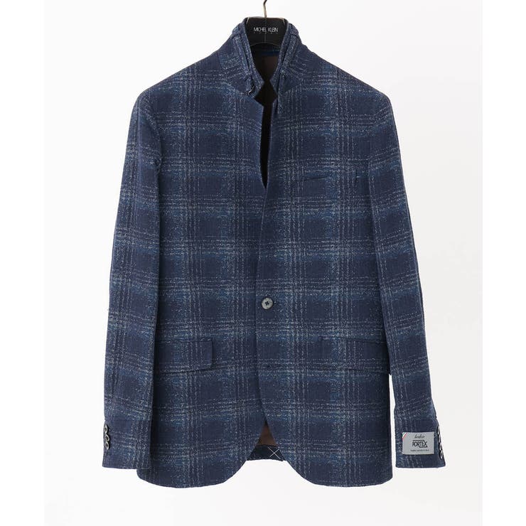 チェック柄コンバーチブルジャケット | MICHEL KLEIN HOMME | 詳細画像17 