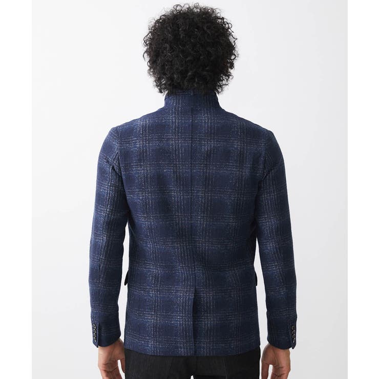 チェック柄コンバーチブルジャケット | MICHEL KLEIN HOMME | 詳細画像7 