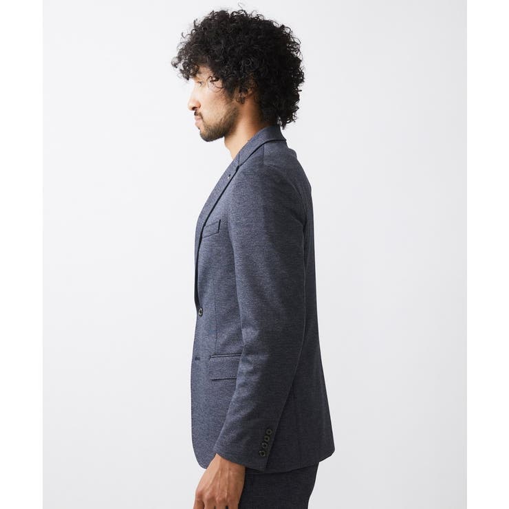 ウール調ストレッチテーラードジャケット セットアップ | MICHEL KLEIN HOMME | 詳細画像4 