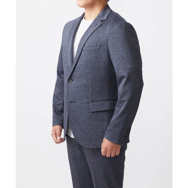 【2024年モデル】BODY MAKEウール調ストレッチテーラードジャケット セ… | MICHEL KLEIN HOMME | 詳細画像3 