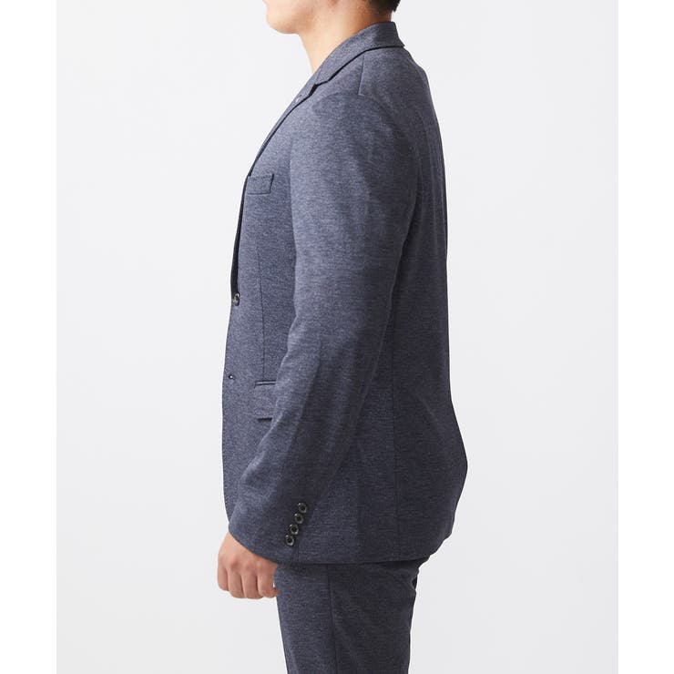 【2024年モデル】BODY MAKEウール調ストレッチテーラードジャケット セ… | MICHEL KLEIN HOMME | 詳細画像4 