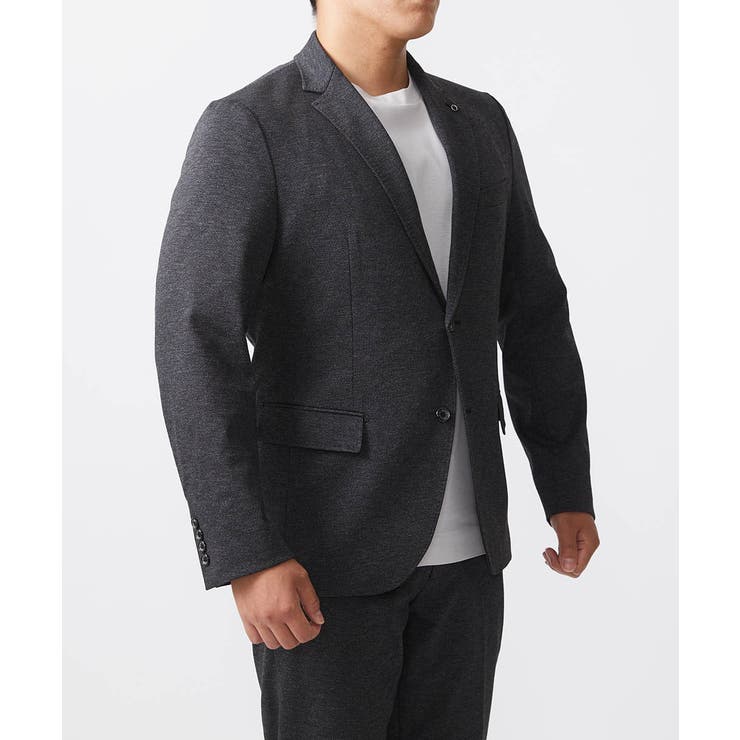 【2024年モデル】BODY MAKEウール調ストレッチテーラードジャケット セ… | MICHEL KLEIN HOMME | 詳細画像6 