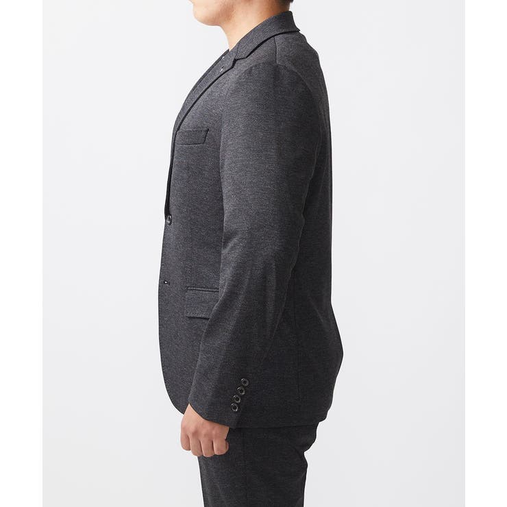 【2024年モデル】BODY MAKEウール調ストレッチテーラードジャケット セ… | MICHEL KLEIN HOMME | 詳細画像8 