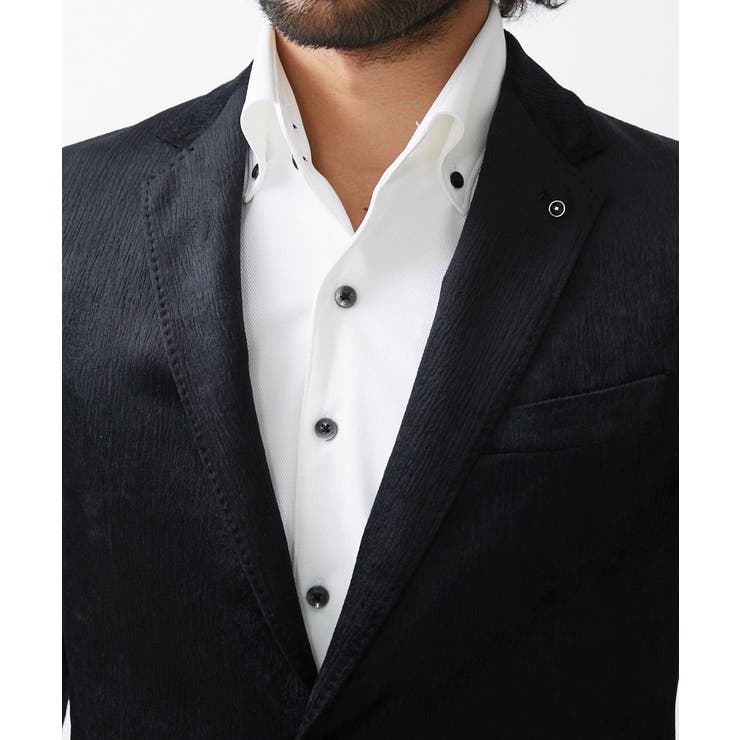 ベロアストレッチテーラードジャケット | MICHEL KLEIN HOMME | 詳細画像12 