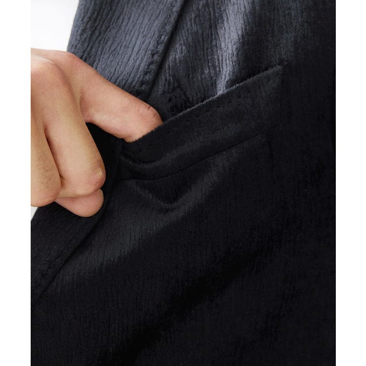 ベロアストレッチテーラードジャケット | MICHEL KLEIN HOMME | 詳細画像14 