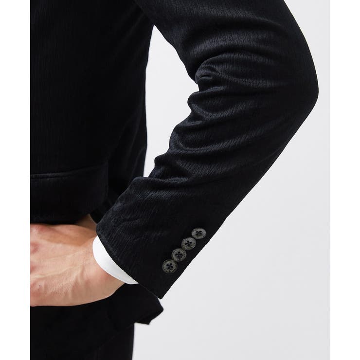 ベロアストレッチテーラードジャケット | MICHEL KLEIN HOMME | 詳細画像15 