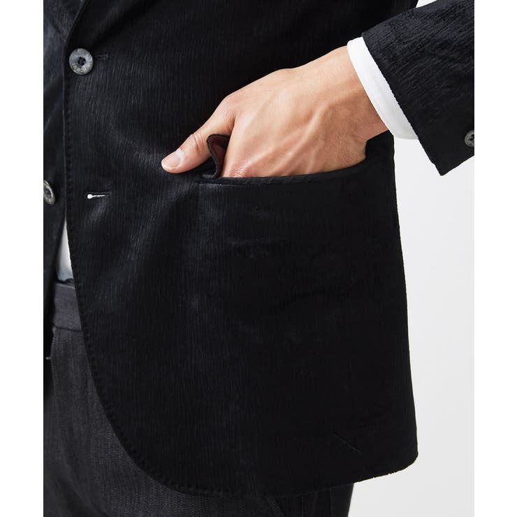 ベロアストレッチテーラードジャケット | MICHEL KLEIN HOMME | 詳細画像16 