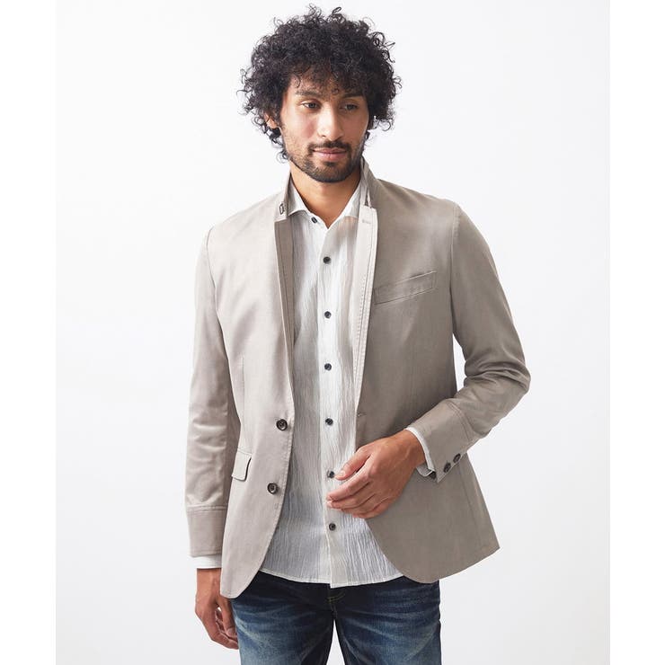 スエードコンバーチブルジャケット | MICHEL KLEIN HOMME | 詳細画像2 