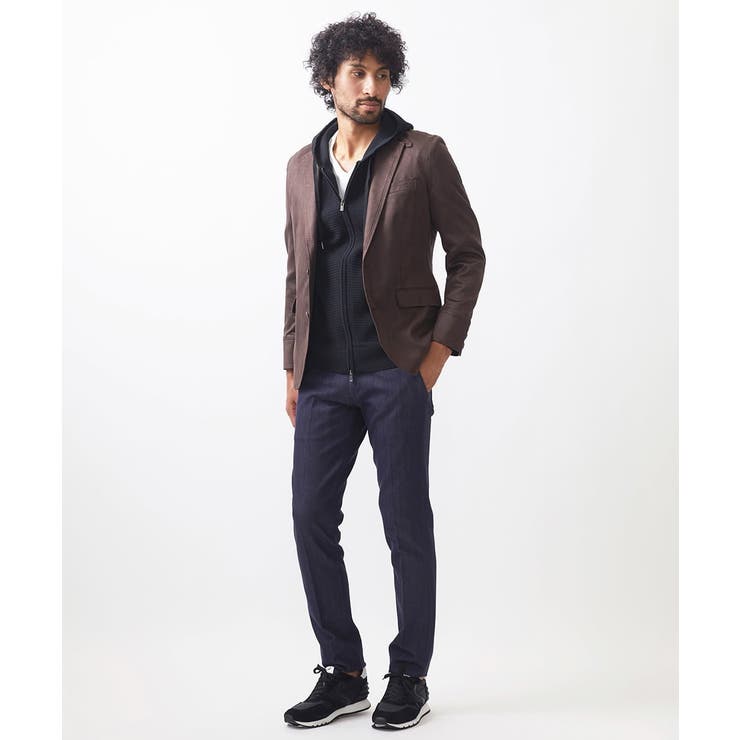 スエードコンバーチブルジャケット | MICHEL KLEIN HOMME | 詳細画像8 