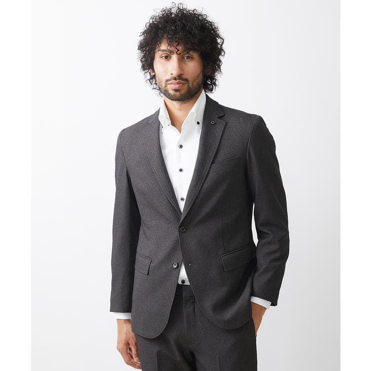 ブラウン（86） | テーラードジャケット セットアップ | MICHEL KLEIN HOMME
