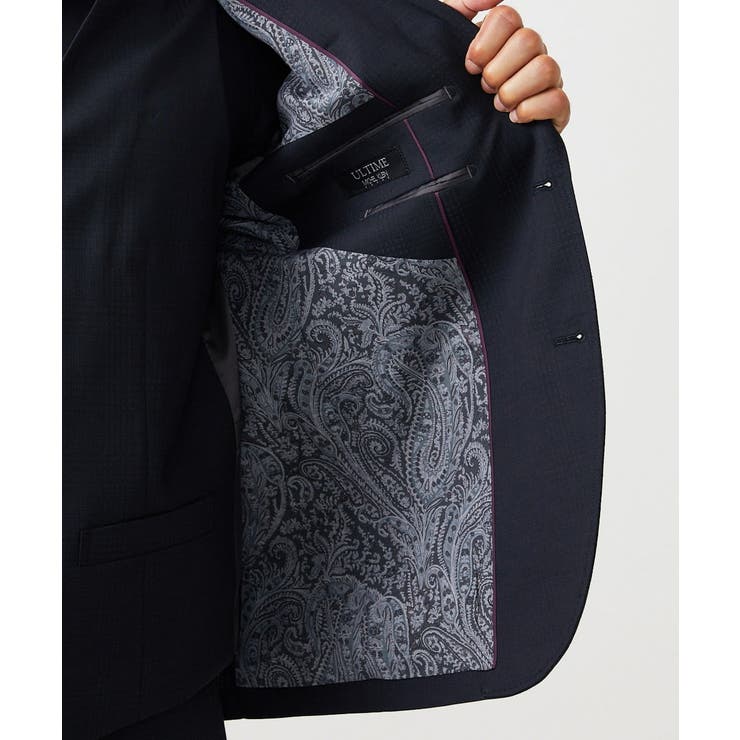 【セットアップ】チェック柄テーラードジャケット | MICHEL KLEIN HOMME | 詳細画像11 