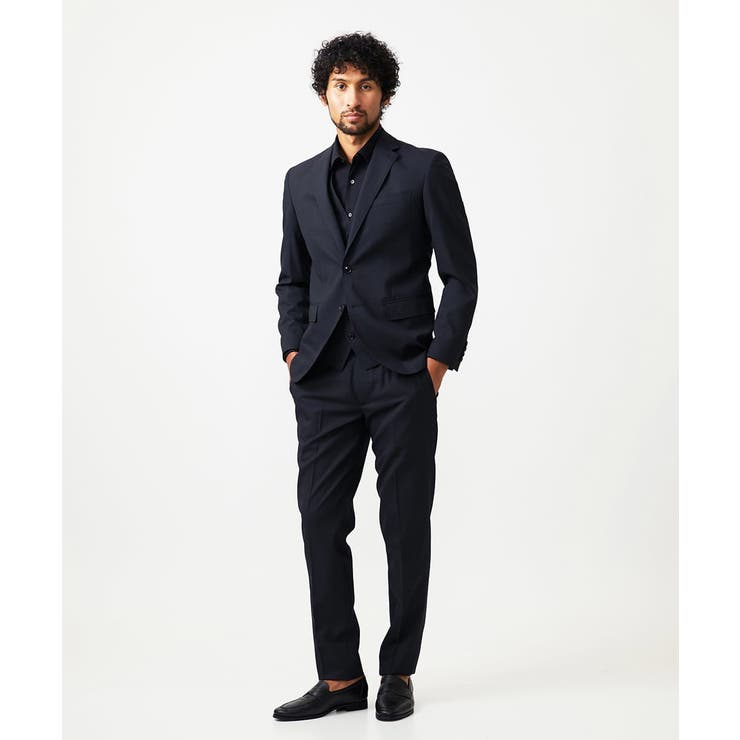 【セットアップ】チェック柄テーラードジャケット | MICHEL KLEIN HOMME | 詳細画像2 