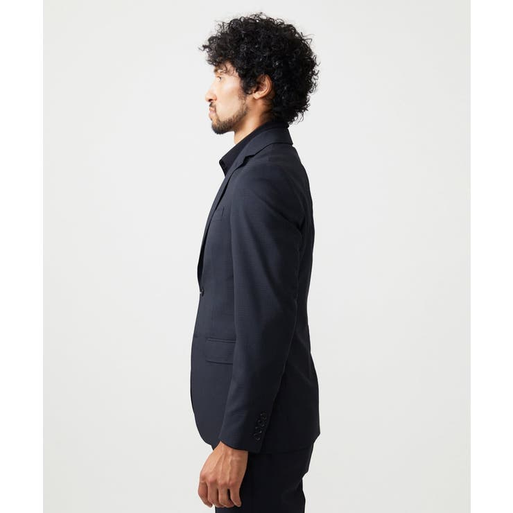 【セットアップ】チェック柄テーラードジャケット | MICHEL KLEIN HOMME | 詳細画像3 