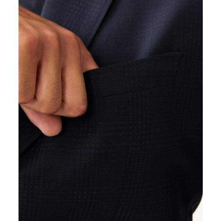 【セットアップ】チェック柄テーラードジャケット | MICHEL KLEIN HOMME | 詳細画像8 