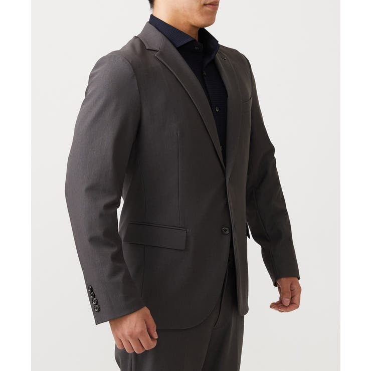 【セットアップ】【BODY MAKE】ストレッチテーラードジャケット | MICHEL KLEIN HOMME | 詳細画像2 