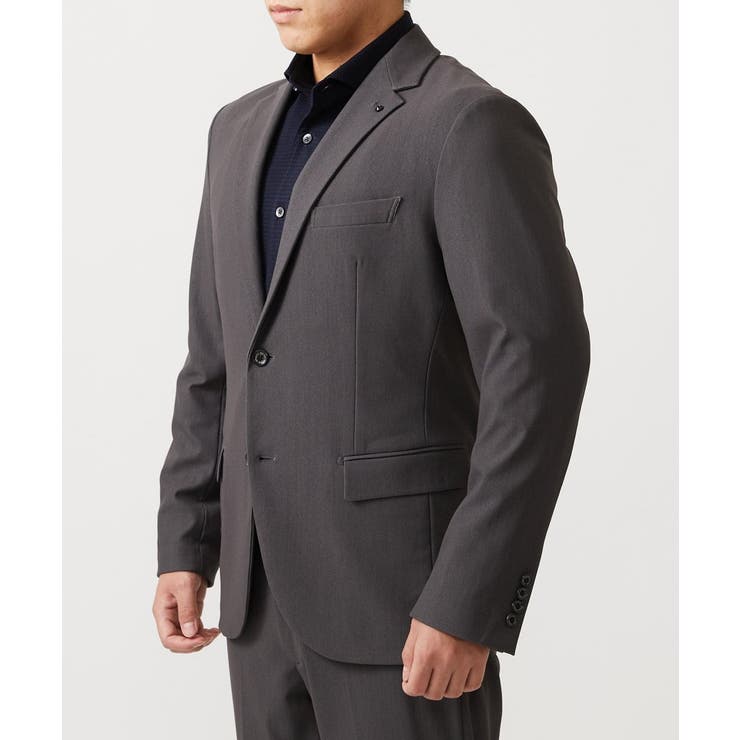 【セットアップ】【BODY MAKE】ストレッチテーラードジャケット | MICHEL KLEIN HOMME | 詳細画像3 