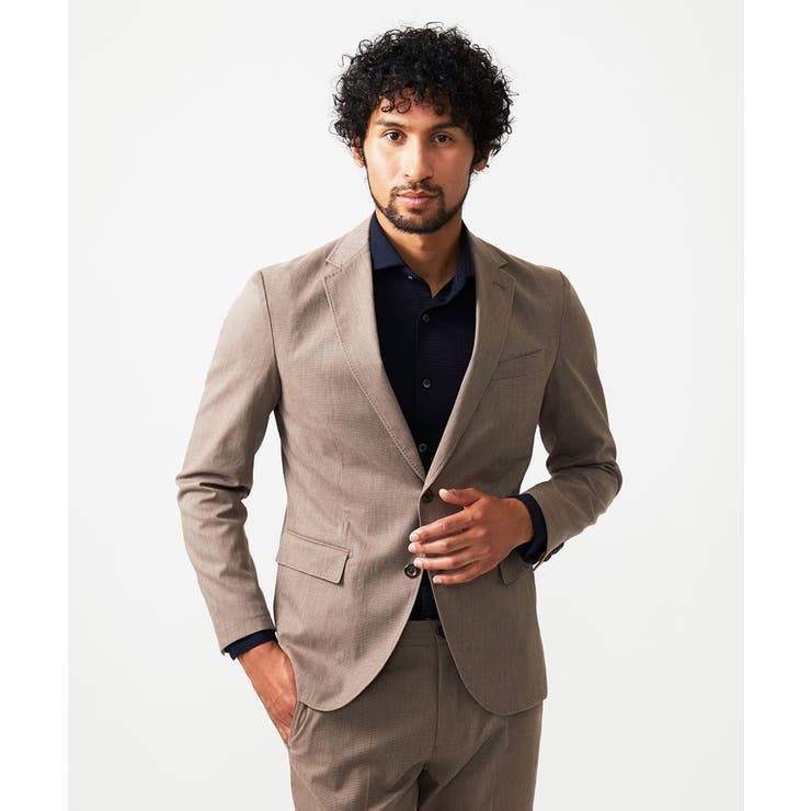 【セットアップ】ピンヘッドテーラードジャケット | MICHEL KLEIN HOMME | 詳細画像1 