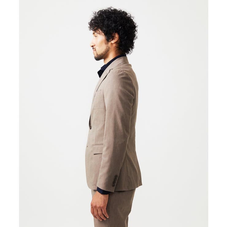 【セットアップ】ピンヘッドテーラードジャケット | MICHEL KLEIN HOMME | 詳細画像3 