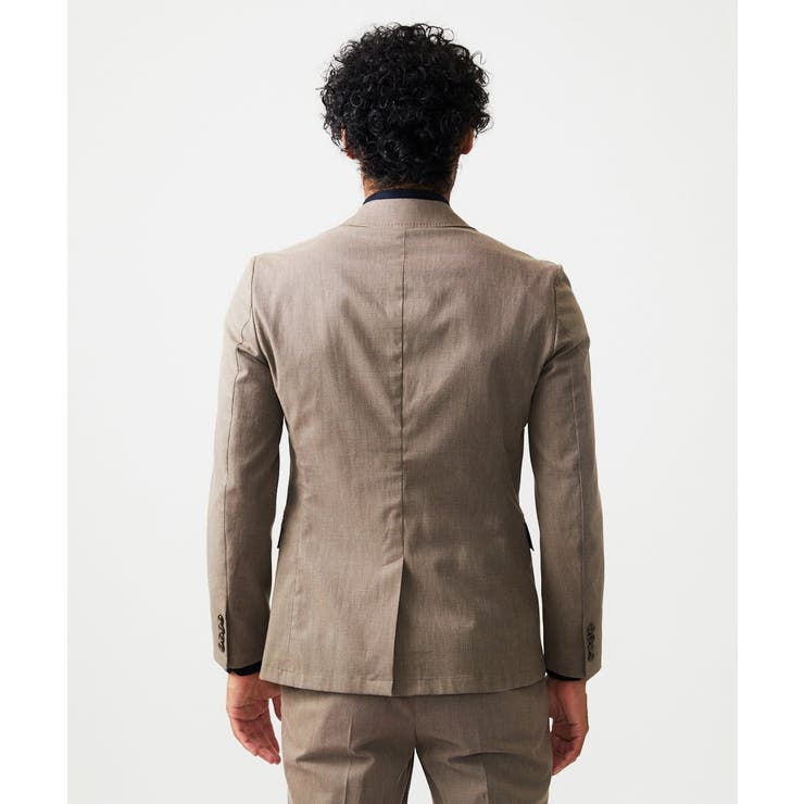 【セットアップ】ピンヘッドテーラードジャケット | MICHEL KLEIN HOMME | 詳細画像4 