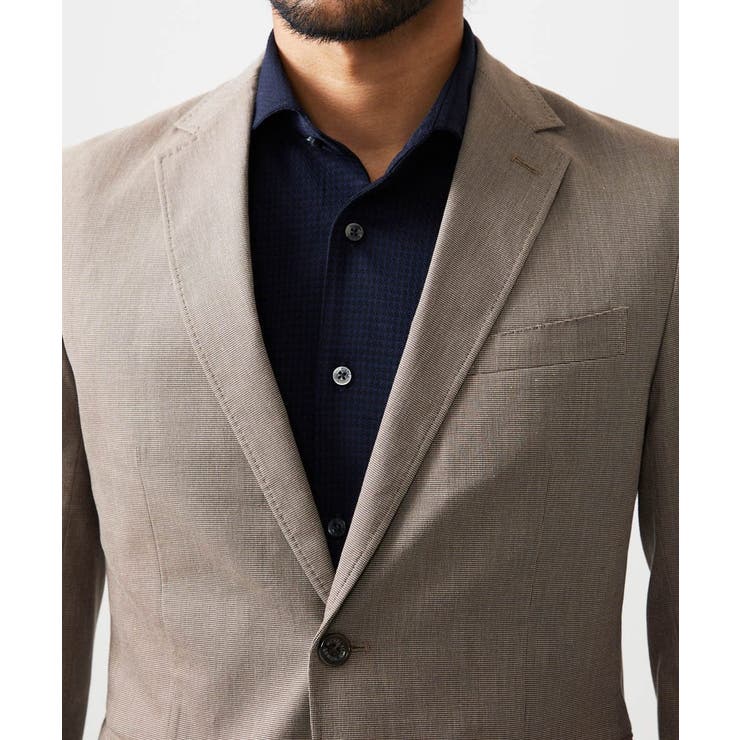 【セットアップ】ピンヘッドテーラードジャケット | MICHEL KLEIN HOMME | 詳細画像5 