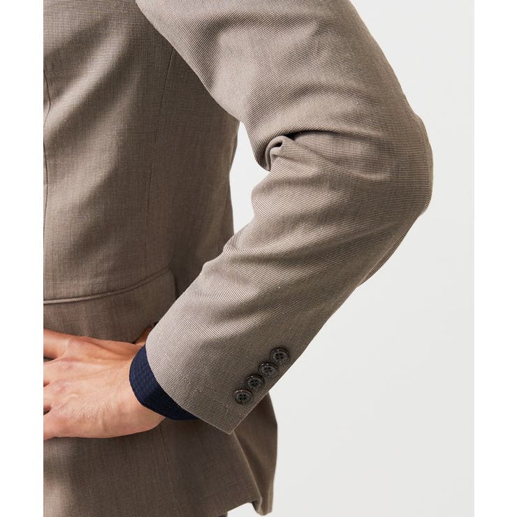 【セットアップ】ピンヘッドテーラードジャケット | MICHEL KLEIN HOMME | 詳細画像7 