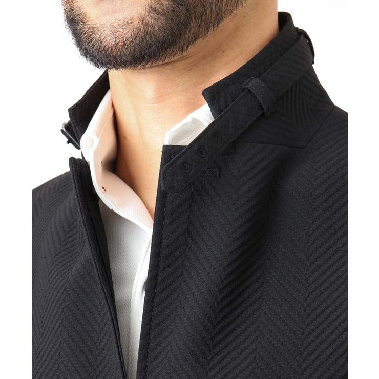 【セットアップ】ビックへリンボンコンバーチブルジャケット | MICHEL KLEIN HOMME | 詳細画像10 