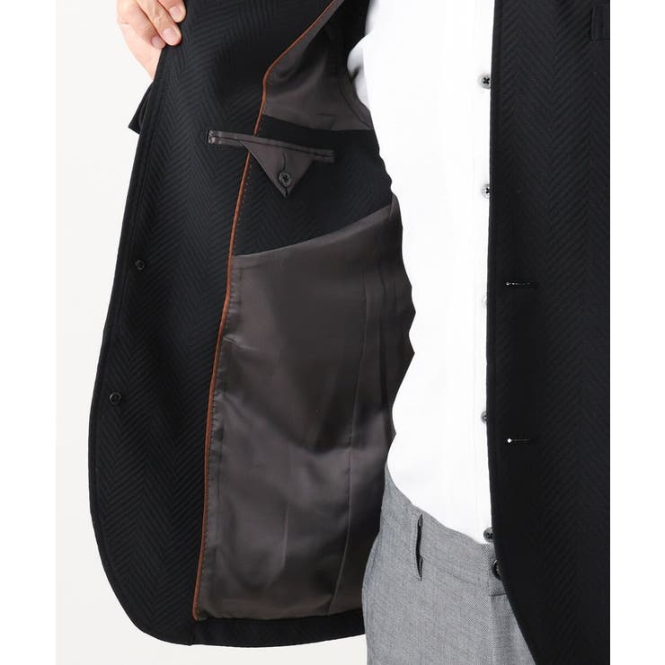 【セットアップ】ビックへリンボンコンバーチブルジャケット | MICHEL KLEIN HOMME | 詳細画像16 