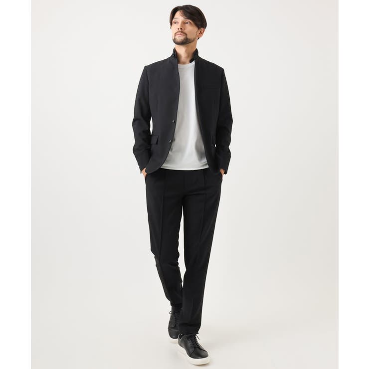 【セットアップ】ビックへリンボンコンバーチブルジャケット | MICHEL KLEIN HOMME | 詳細画像3 