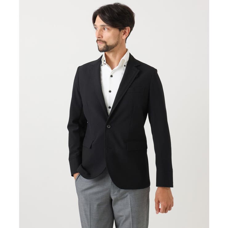 【セットアップ】ビックへリンボンコンバーチブルジャケット | MICHEL KLEIN HOMME | 詳細画像5 