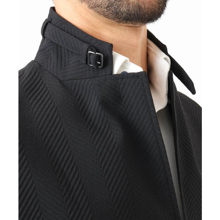 【セットアップ】ビックへリンボンコンバーチブルジャケット | MICHEL KLEIN HOMME | 詳細画像9 