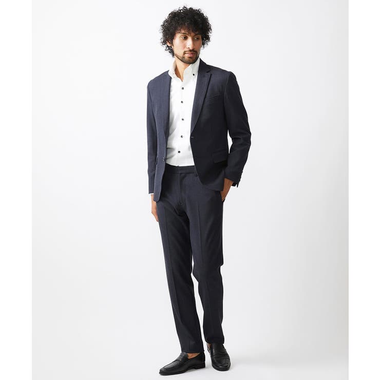 ツィード調ストレッチテーラードジャケット セットアップ | MICHEL KLEIN HOMME | 詳細画像3 