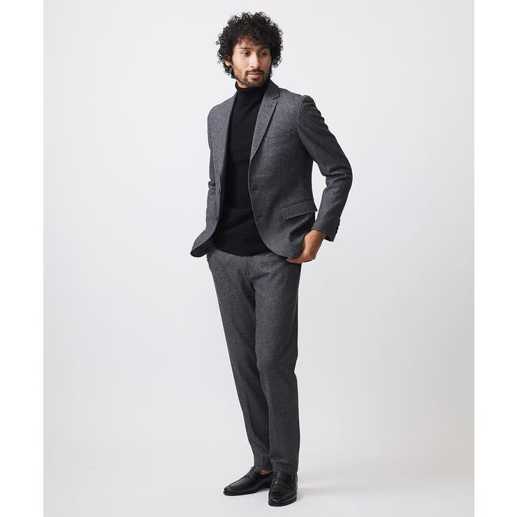 ツィード調ストレッチテーラードジャケット セットアップ | MICHEL KLEIN HOMME | 詳細画像6 