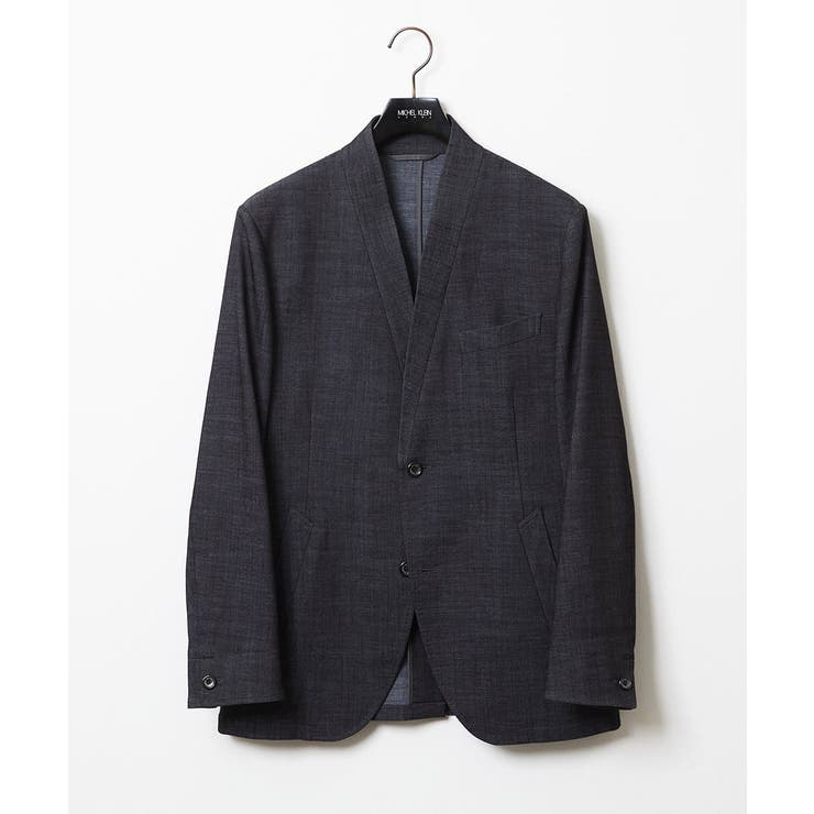 デニム調ノーカラージャケット | MICHEL KLEIN HOMME | 詳細画像10 