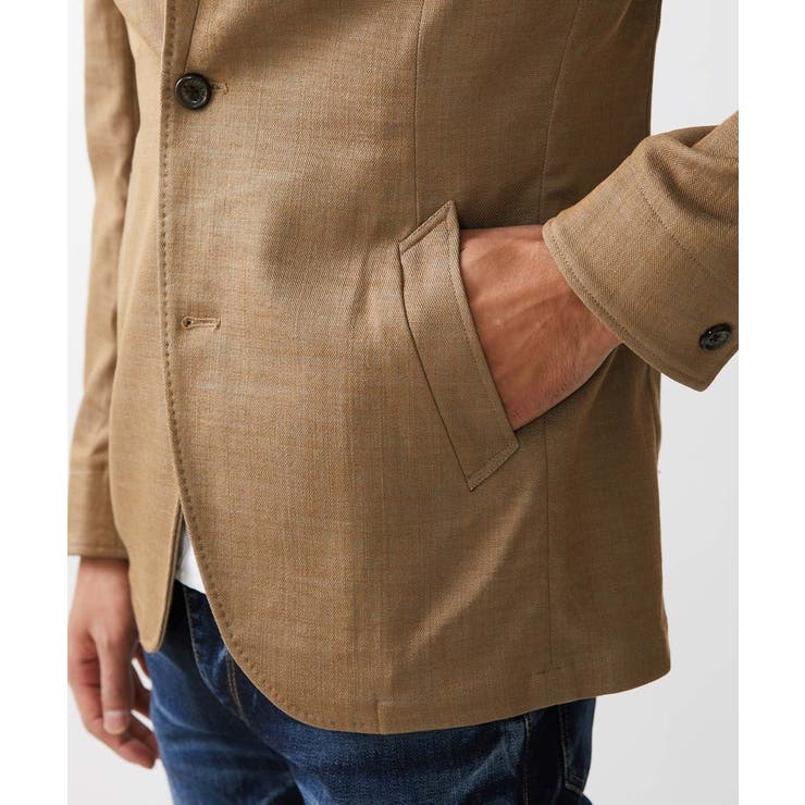 デニム調ノーカラージャケット | MICHEL KLEIN HOMME | 詳細画像17 