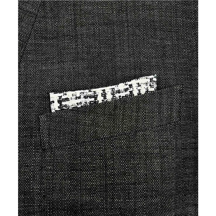 デニム調ノーカラージャケット | MICHEL KLEIN HOMME | 詳細画像9 