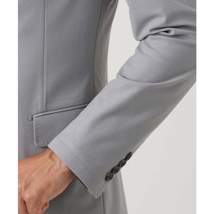 【セットアップ】コットンライクストレッチテーラードジャケット | MICHEL KLEIN HOMME | 詳細画像12 