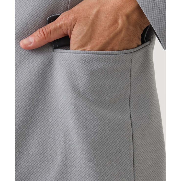 【セットアップ】コットンライクストレッチテーラードジャケット | MICHEL KLEIN HOMME | 詳細画像13 