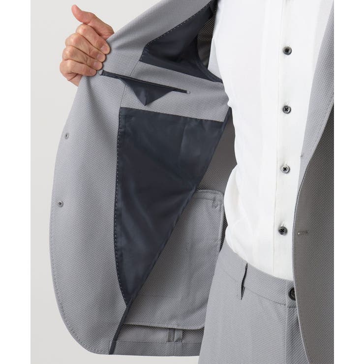 【セットアップ】コットンライクストレッチテーラードジャケット | MICHEL KLEIN HOMME | 詳細画像16 