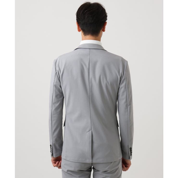 【セットアップ】コットンライクストレッチテーラードジャケット | MICHEL KLEIN HOMME | 詳細画像7 