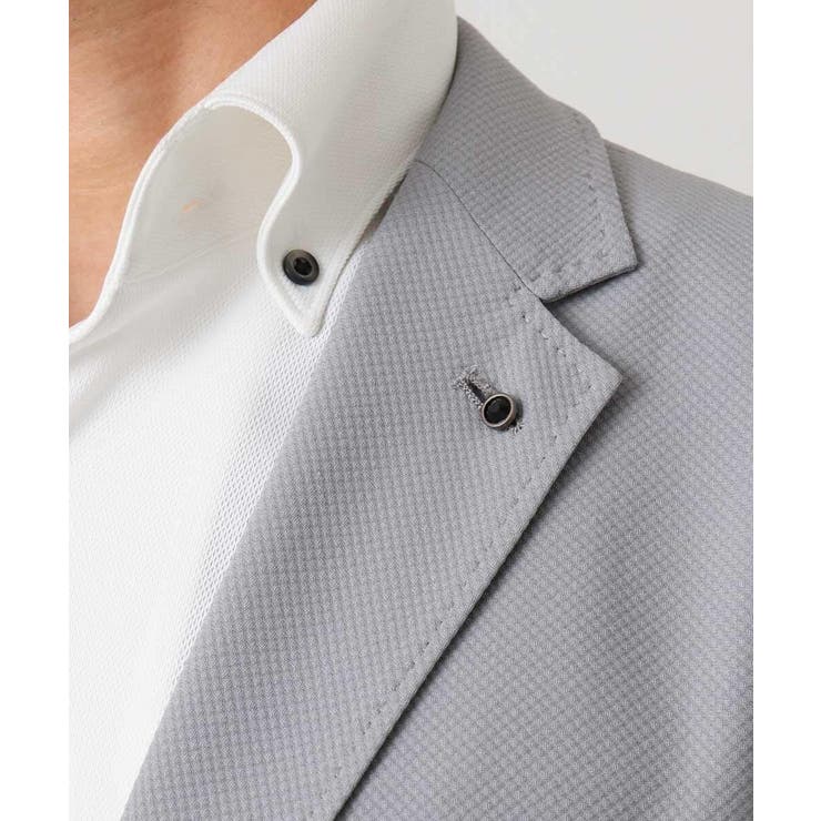 【セットアップ】コットンライクストレッチテーラードジャケット | MICHEL KLEIN HOMME | 詳細画像9 